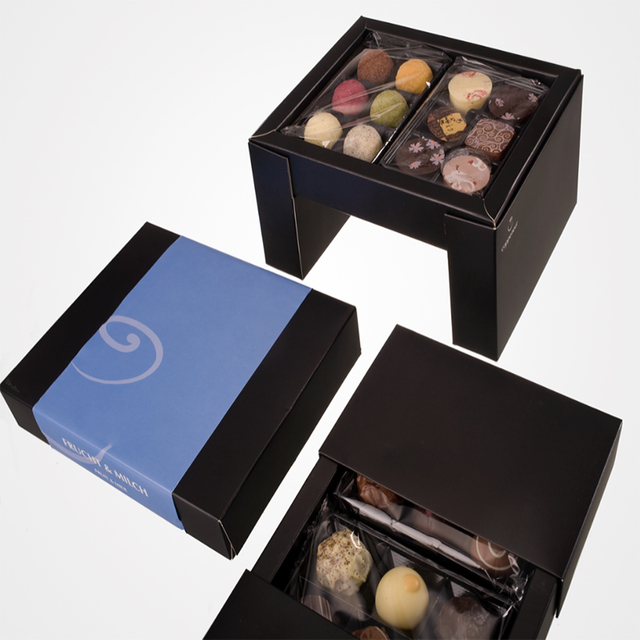 Anpassad presentf&ouml;rpackning f&ouml;r choklad