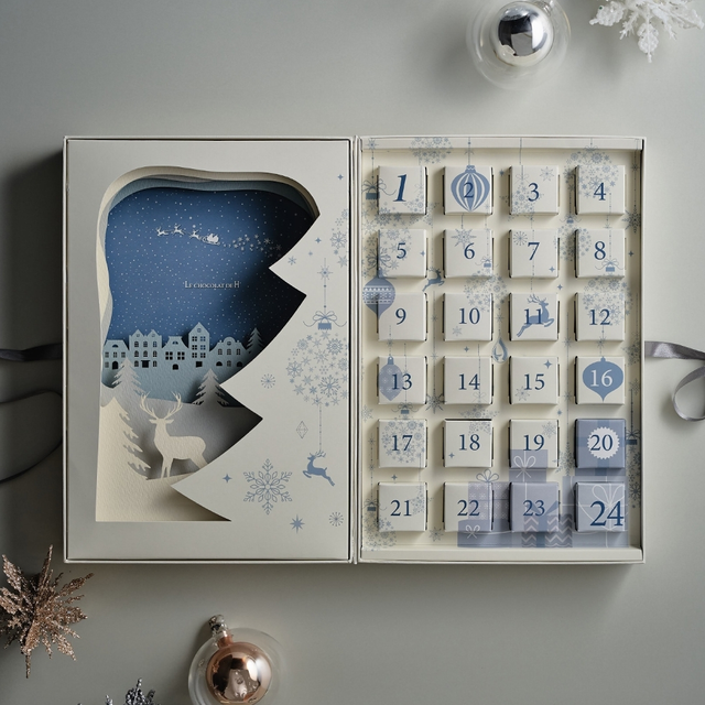 Adventskalender Sjokoladeboksemballasje