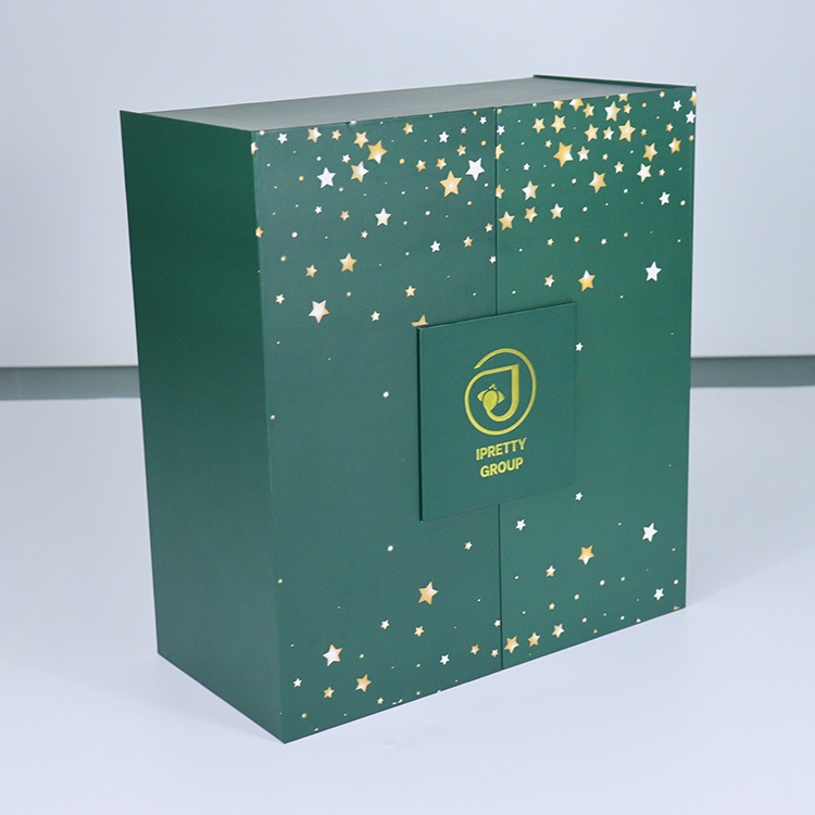 Green Advent Calendar Box