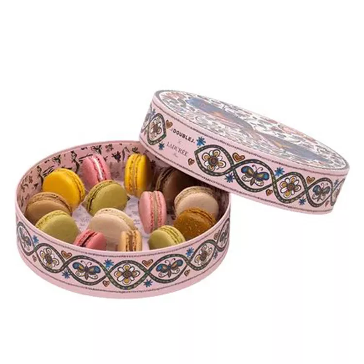 custom round Macaron gift box
