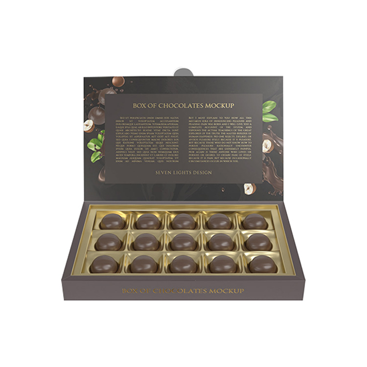 chocolate favor box