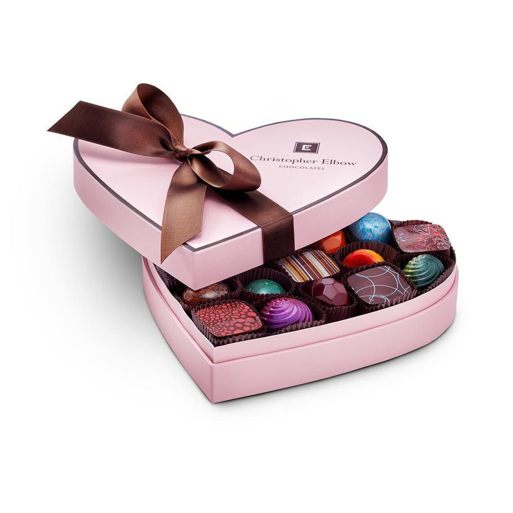 heart shape box for chocolate packaging