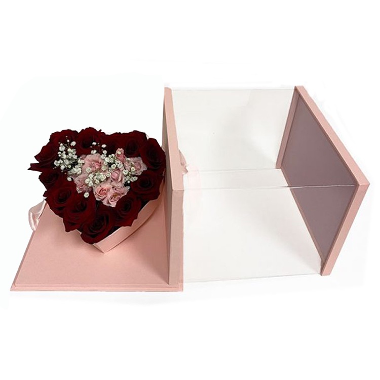 Heart Boxes for Flowers