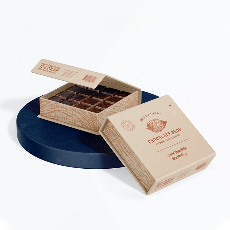 rigid chocolate magnetic box