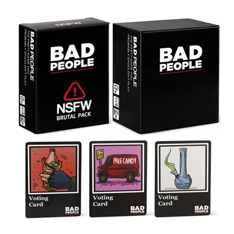 Bad Humans Card Game