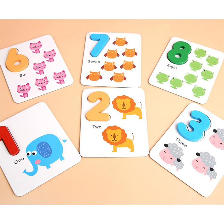 Number Matching Card Game