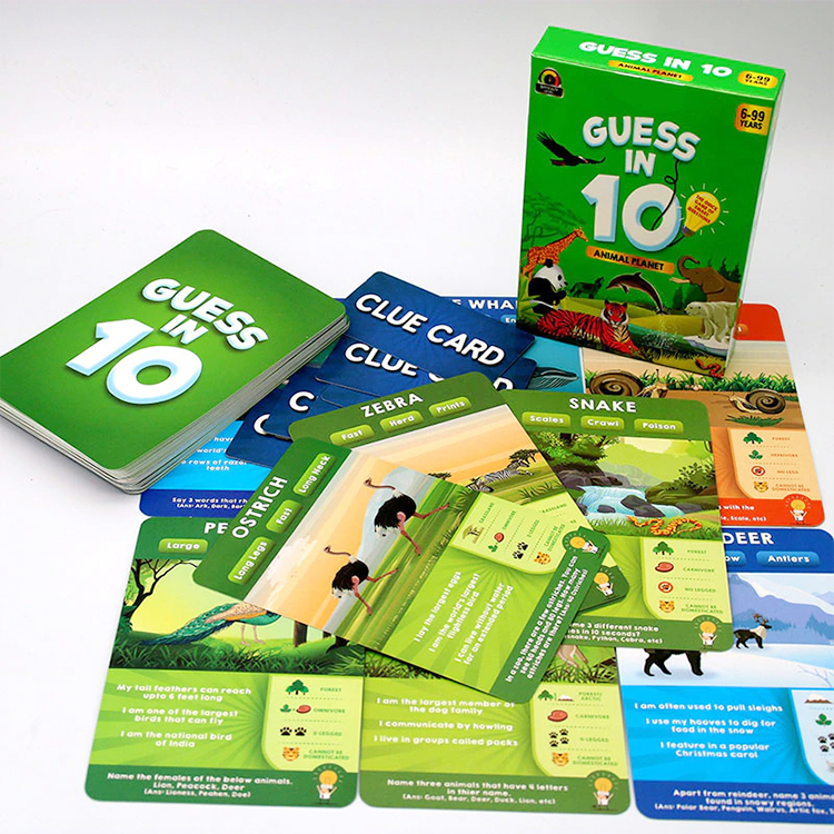 Animal Planet Card Game