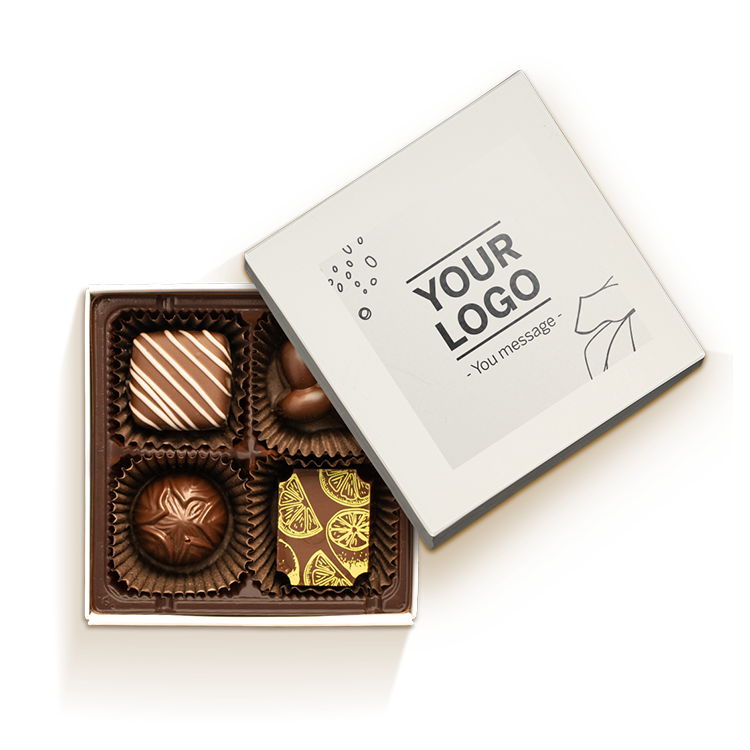 small chocolate packaging box