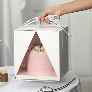 pvc cake box